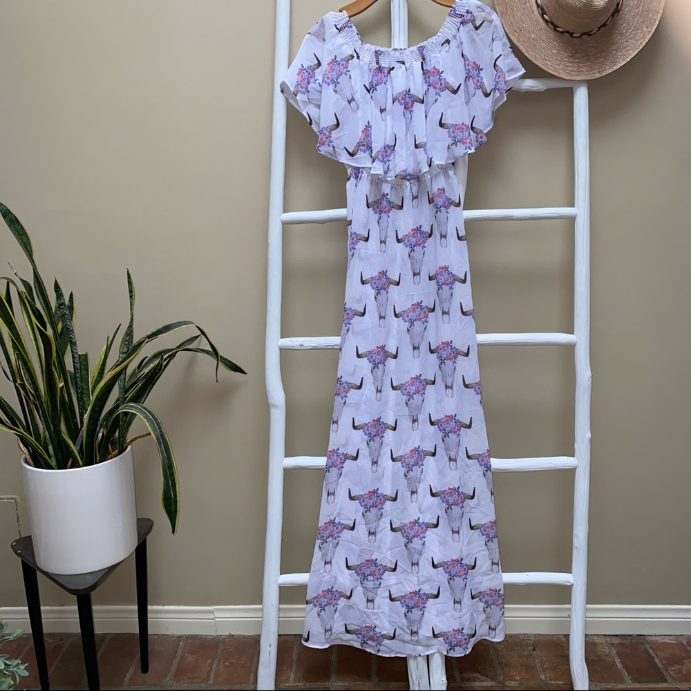 Show me your Mumu maxi dress. Small. NWT.